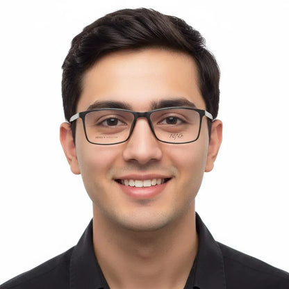 iDom Eyeglasses Full Frame Rectangle Specs For Men 185261