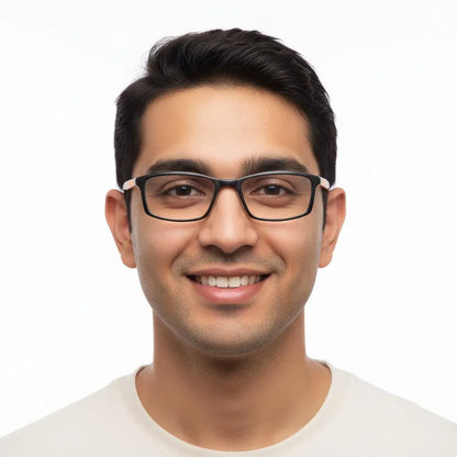 iDom Eyeglasses Full Frame Rectangle Specs For Men 196541