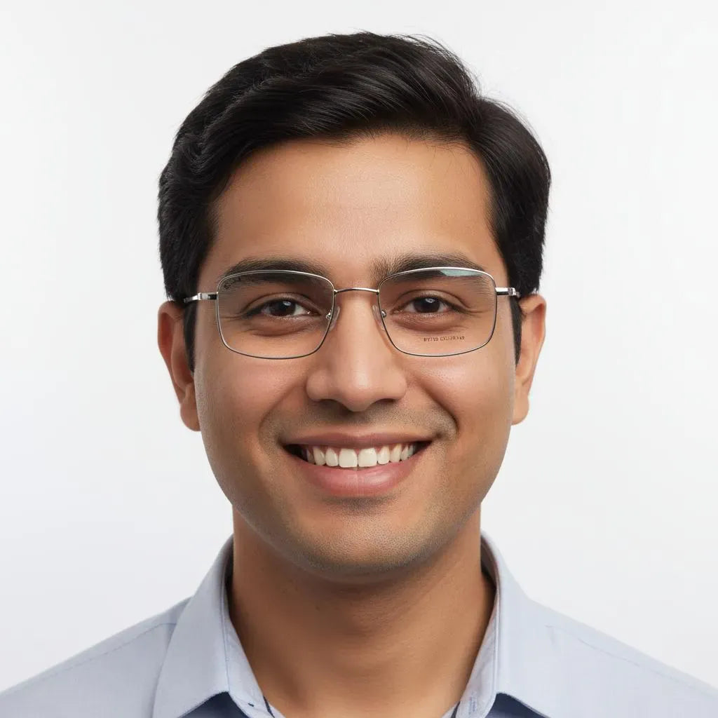 iDom Eyeglasses Full Frame Rectangle Specs For Men 204853