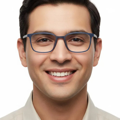 iDom Eyeglasses Full Frame Rectangle Specs For Men 217990