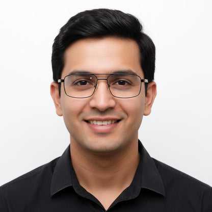 iDom Eyeglasses Full Frame Rectangle Specs For Men 255111