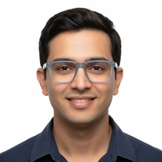 iDom Eyeglasses Full Frame Rectangle Specs For Men 258383