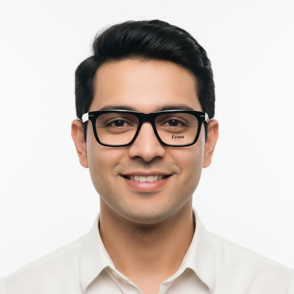 iDom Eyeglasses Full Frame Rectangle Specs For Men 260875