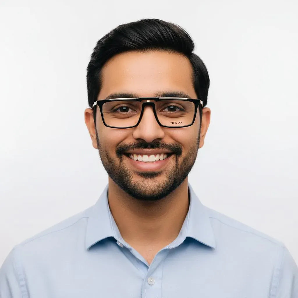 iDom Eyeglasses Full Frame Rectangle Specs For Men 263083