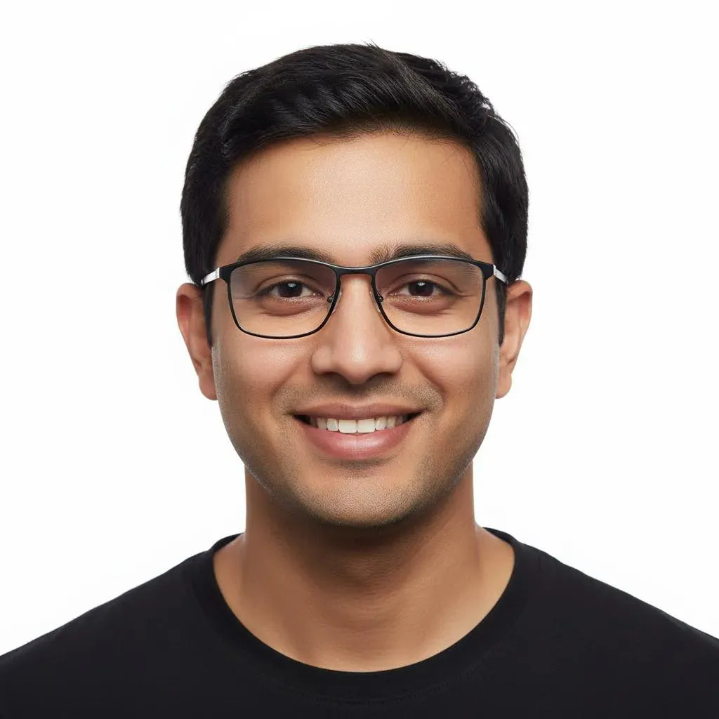 iDom Eyeglasses Full Frame Rectangle Specs For Men 294307