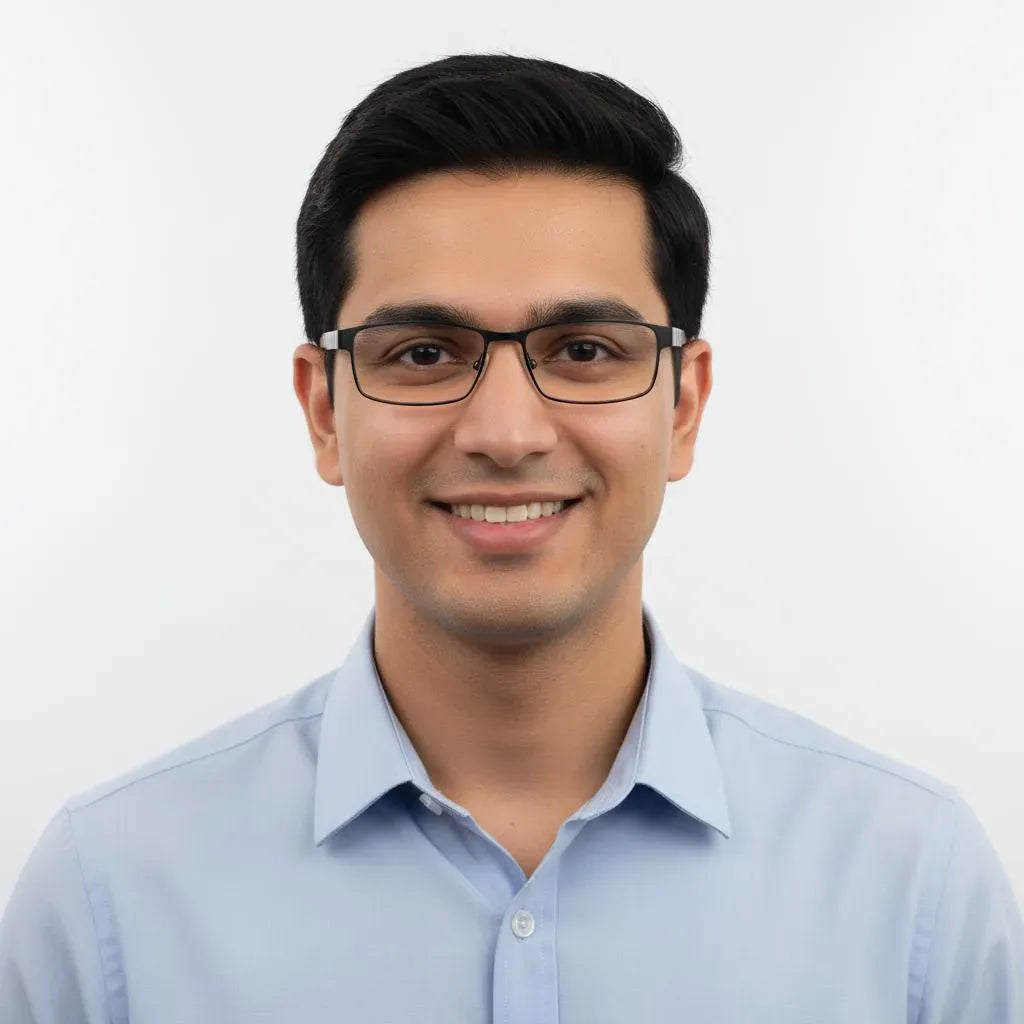 iDom Eyeglasses Full Frame Rectangle Specs For Men 297478