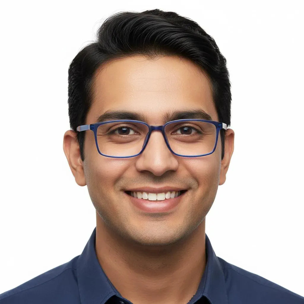 iDom Eyeglasses Full Frame Rectangle Specs For Men 332477