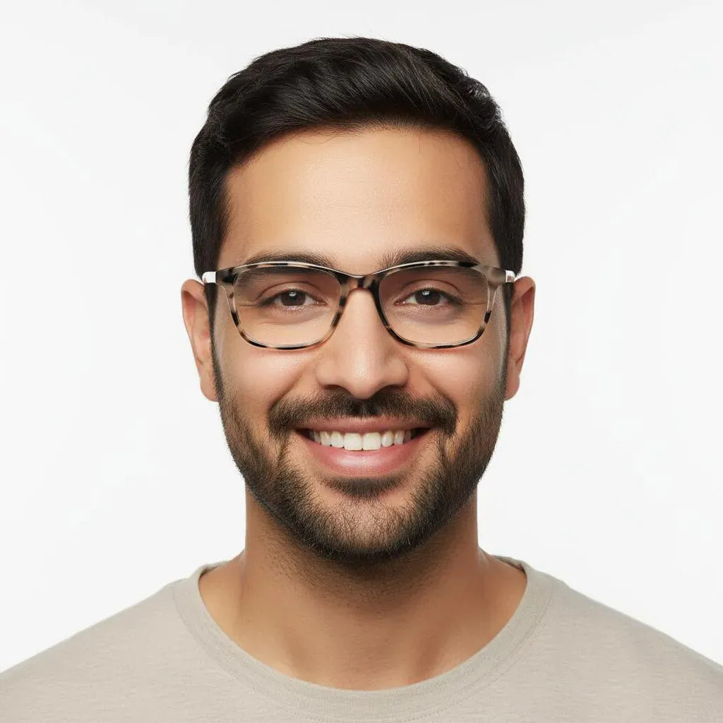 iDom Eyeglasses Full Frame Rectangle Specs For Men 341058