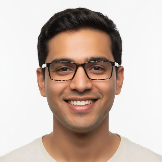 iDom Eyeglasses Full Frame Rectangle Specs For Men NA1115