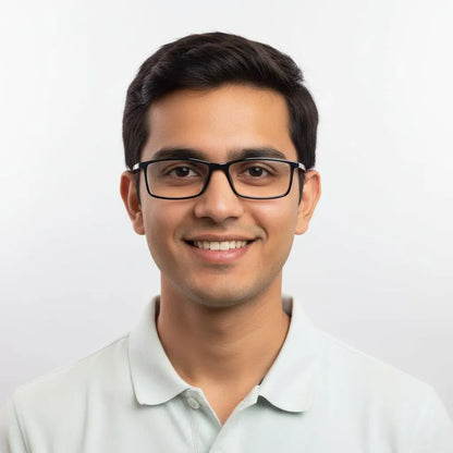 iDom Eyeglasses Full Frame Rectangle Specs For Men NA1116