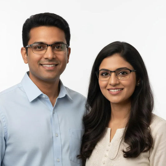 iDom Eyeglasses Full Frame Rectangle Specs For Men & Women 249428