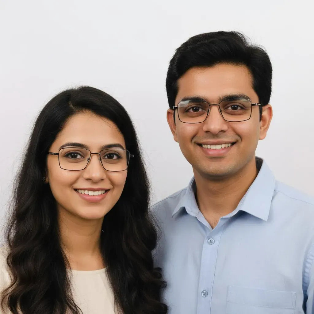 iDom Eyeglasses Full Frame Rectangle Specs For Men & Women 852881