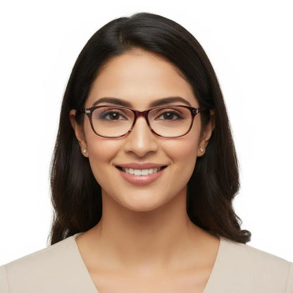 iDom Eyeglasses Full Frame Rectangle Specs For Women 171245