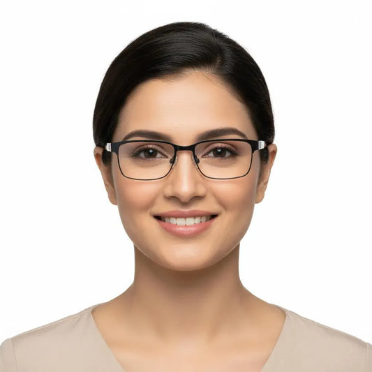 iDom Eyeglasses Full Frame Rectangle Specs For Women 320575