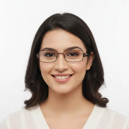 iDom Eyeglasses Full Frame Rectangle Specs For Women 334091