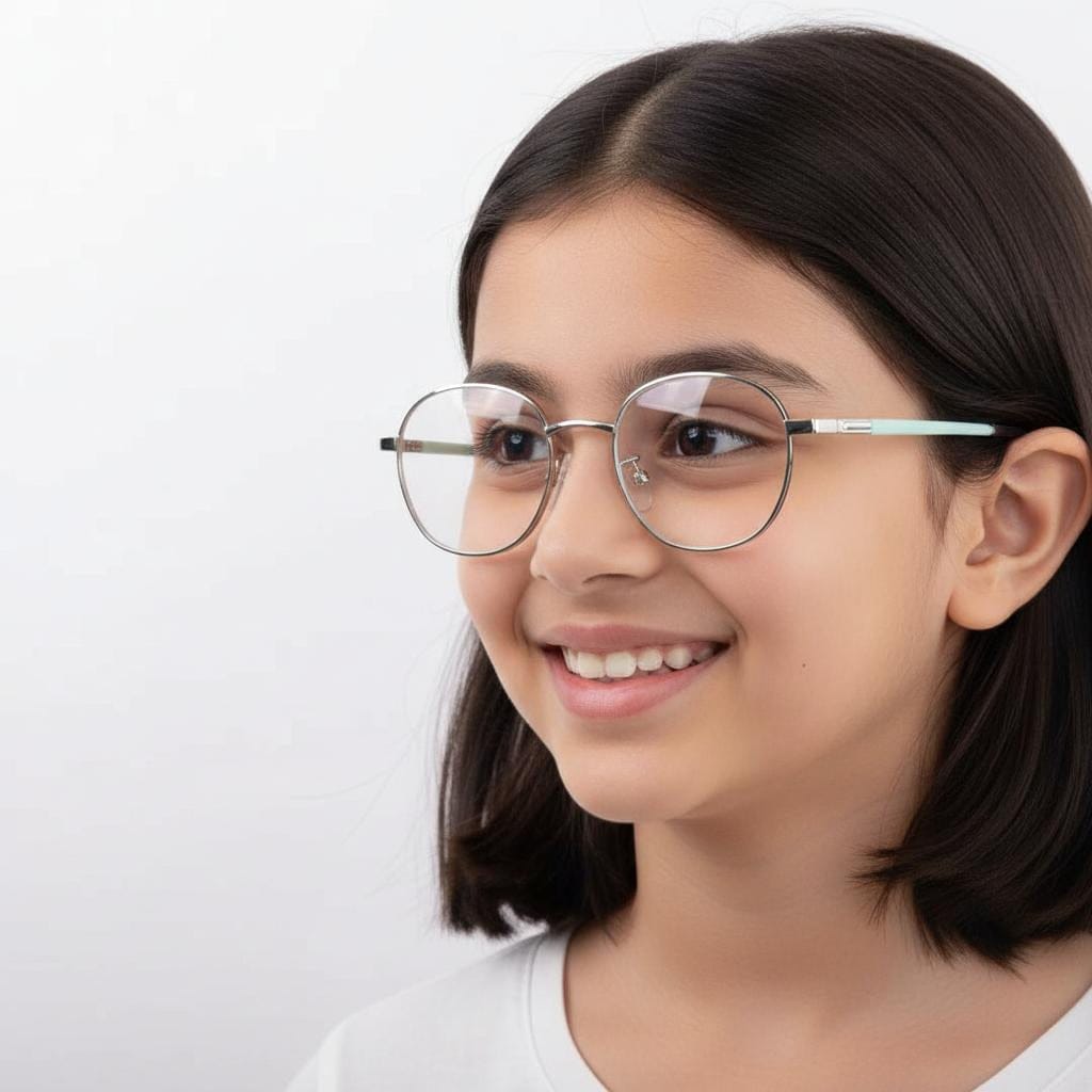 iDom Eyeglasses Full Frame Round Shape For Kids 154875