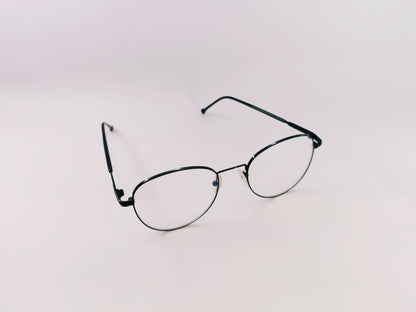 iDom Eyeglasses Full Frame Round Specs For Men & Women 255592