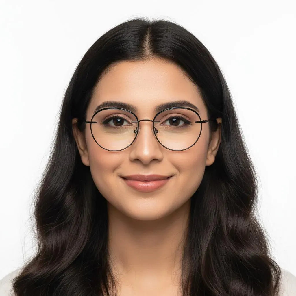 iDom Eyeglasses Full Frame Round Specs For Women 118911