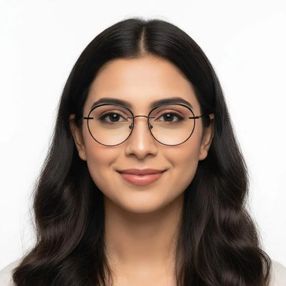 iDom Eyeglasses Full Frame Round Specs For Women 118911