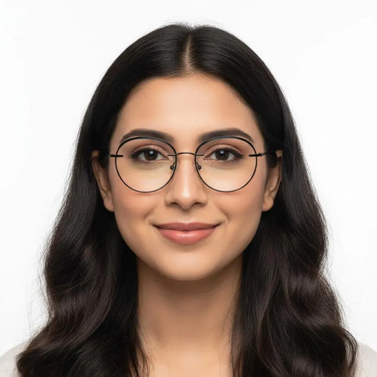 iDom Eyeglasses Full Frame Round Specs For Women 118911