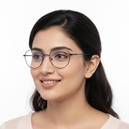 iDom Eyeglasses Full Frame Round Specs For Women 322199