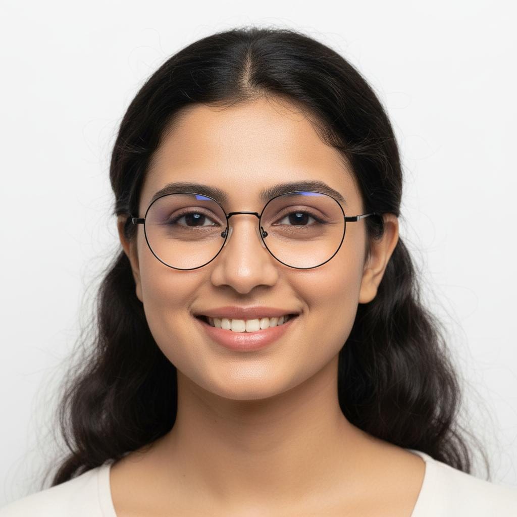 iDom Eyeglasses Full Frame Round Specs For Women 341623