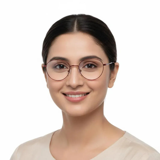iDom Eyeglasses Full Frame Round Specs For Women 412848