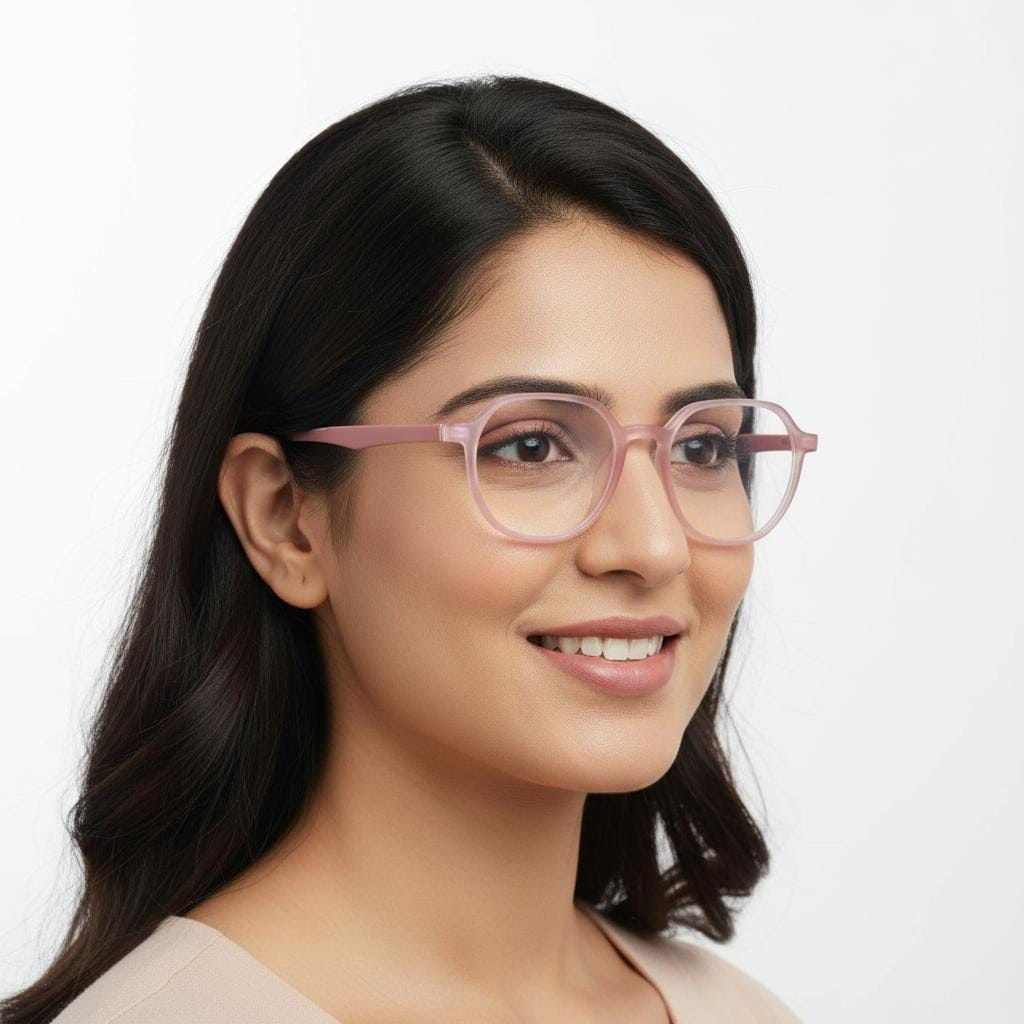 iDom Eyeglasses Full Frame Round Specs For Women 489955