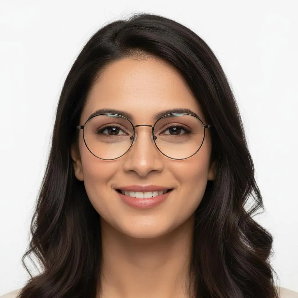 iDom Eyeglasses Full Frame Round Specs For Women 799798