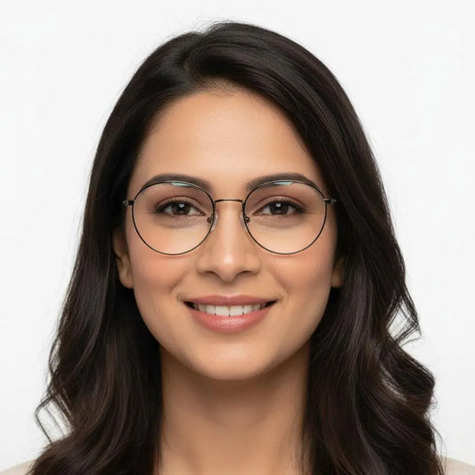 iDom Eyeglasses Full Frame Round Specs For Women 799798