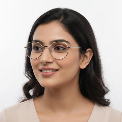 iDom Eyeglasses Full Frame Round Specs For Women 924872