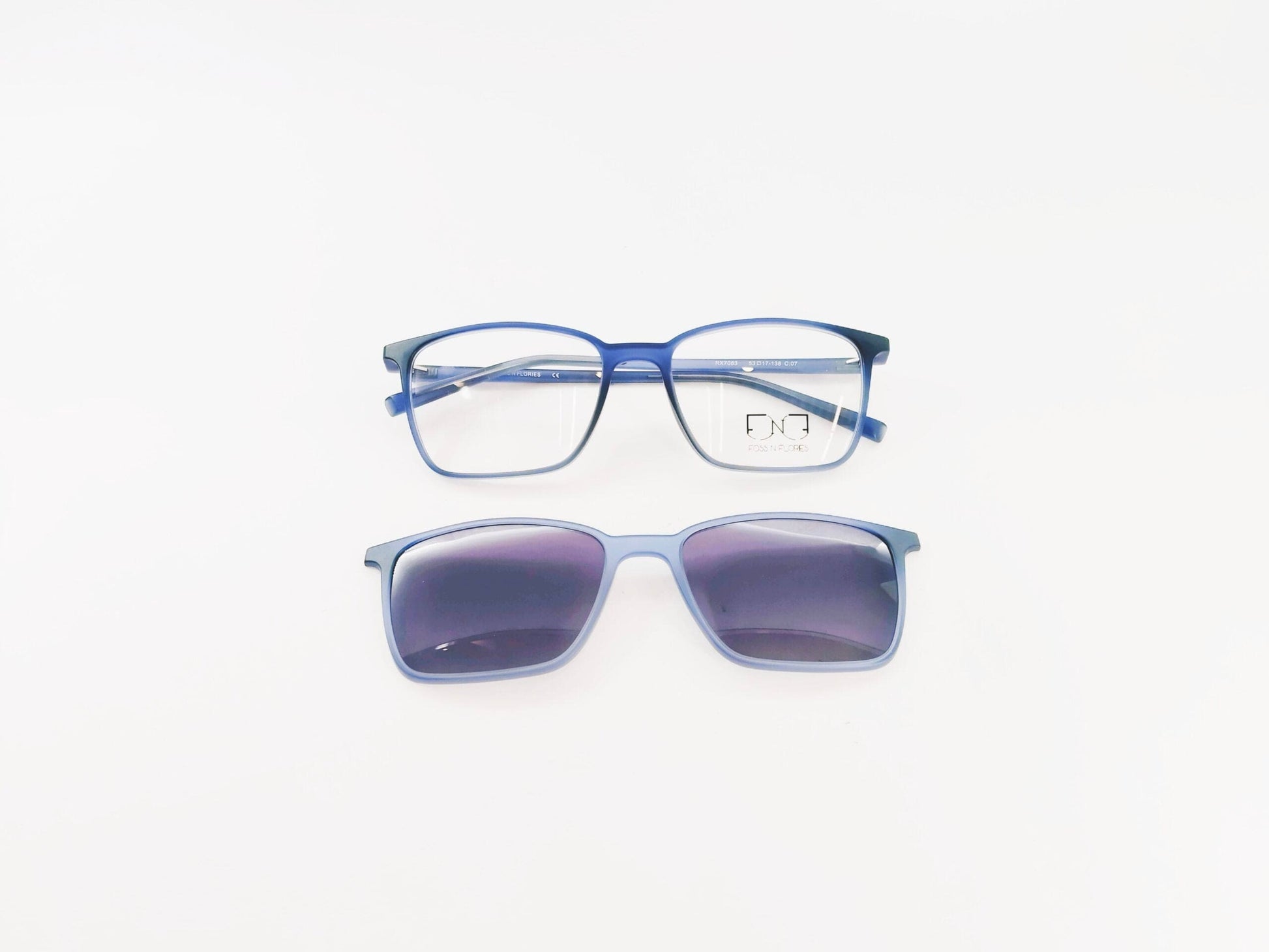 iDom Eyeglasses Full Frame Square Clip On For Men 109827
