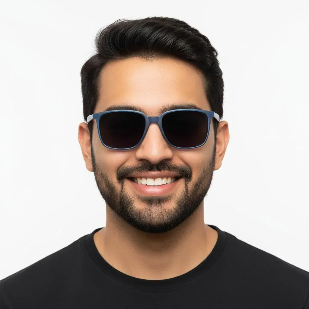 iDom Eyeglasses Full Frame Square Clip On For Men 109827