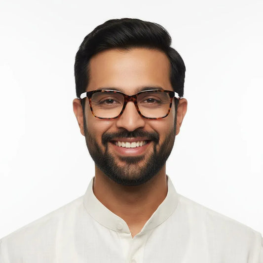 iDom Eyeglasses Full Frame Square For Men 143601