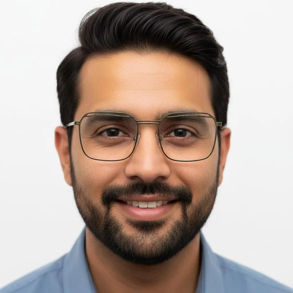 iDom Eyeglasses Full Frame Square For Men 175263