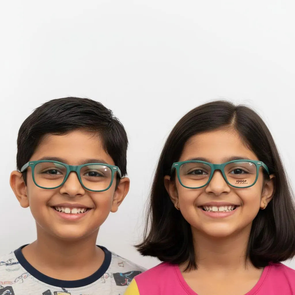 iDom Eyeglasses Full Frame Square Shape For Kids 133186