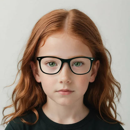 iDom Eyeglasses Full Frame Square Shape For Kids YL23605_B