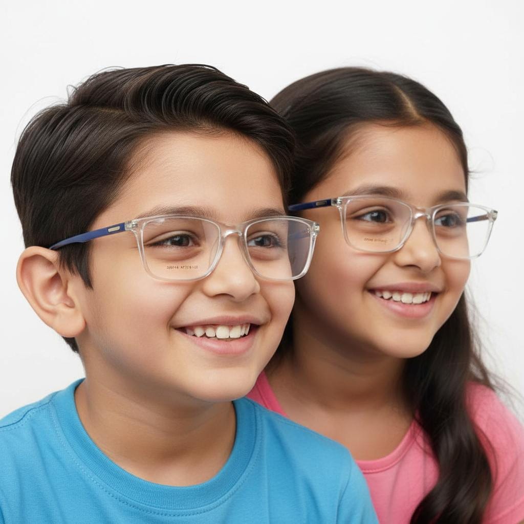 iDom Eyeglasses Full Frame Square Specs For Kids 855975