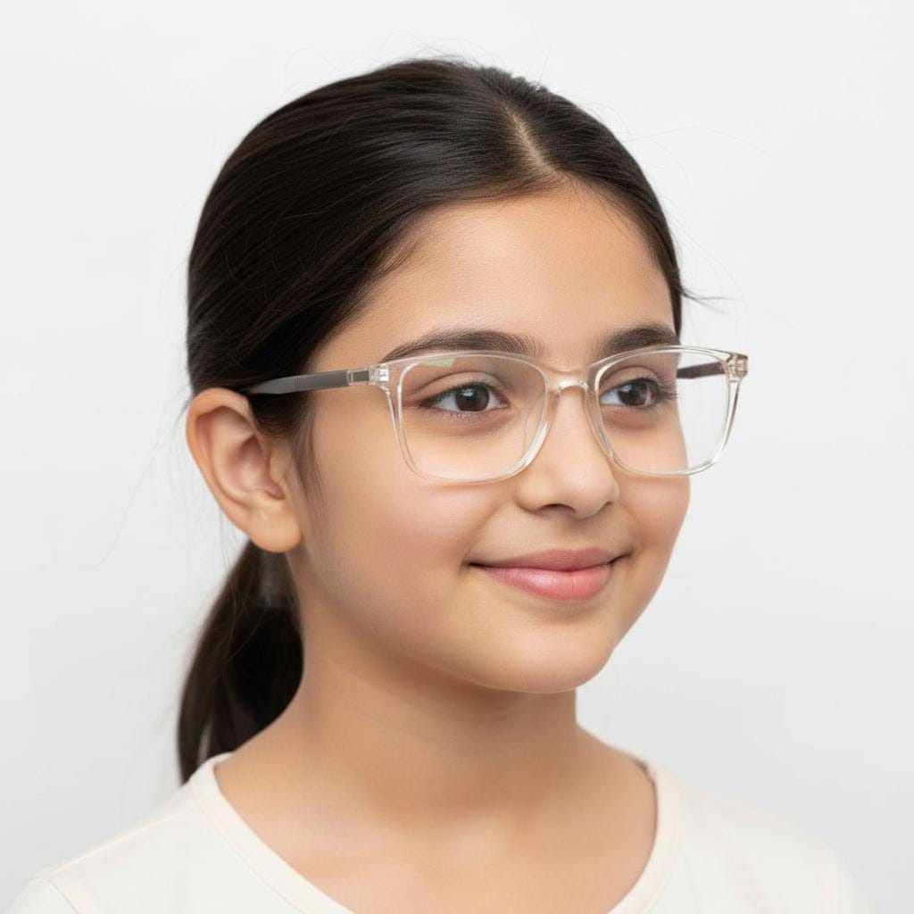 iDom Eyeglasses Full Frame Square Specs For Kids 946076