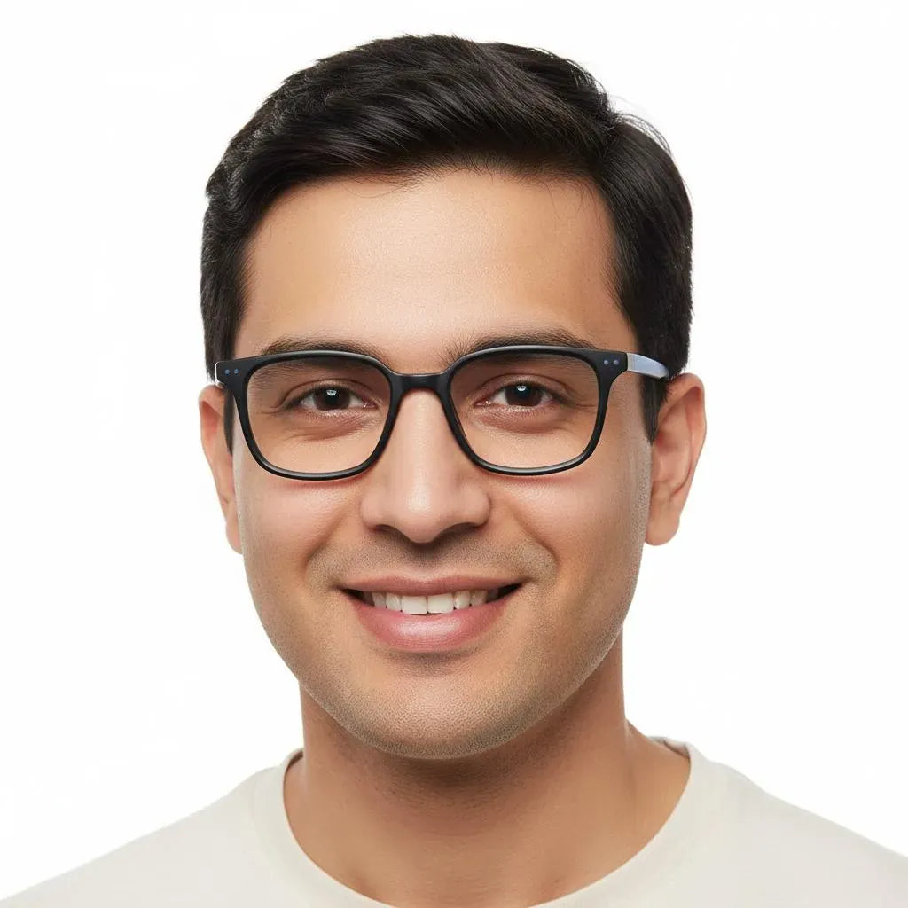 iDom Eyeglasses Full Frame Square Specs For Men 114794_A