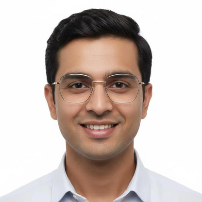 iDom Eyeglasses Full Frame Square Specs For Men 127538