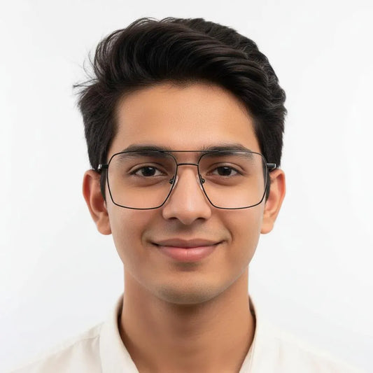 iDom Eyeglasses Full Frame Square Specs For Men 132476