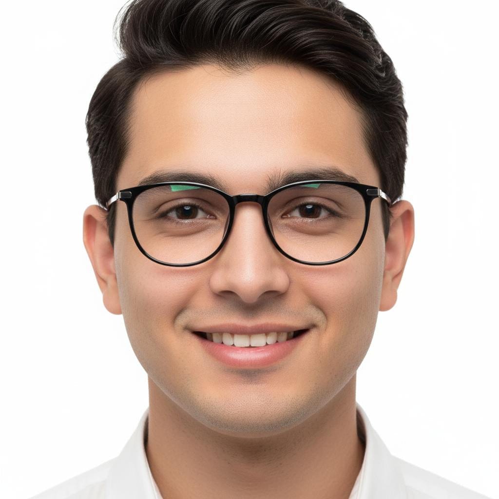 iDom Eyeglasses Full Frame Square Specs For Men 145916