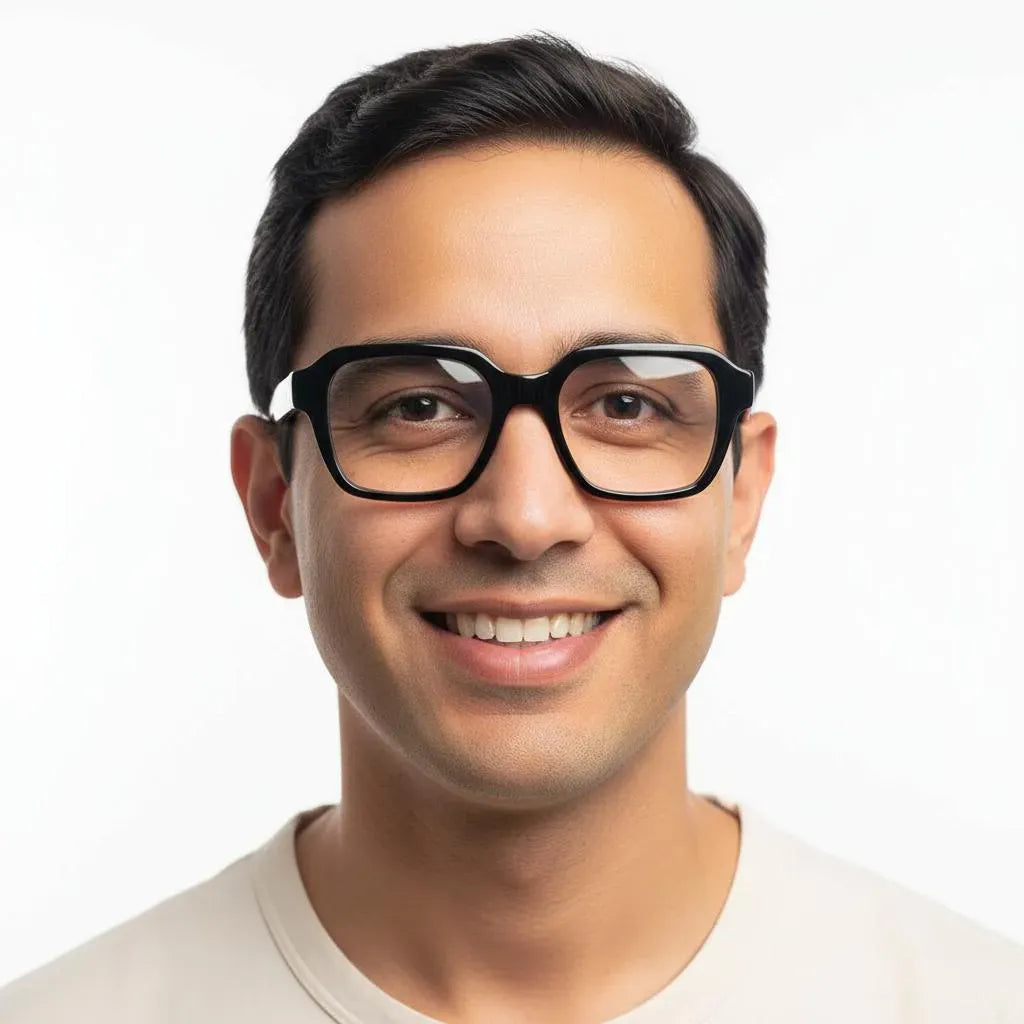 iDom Eyeglasses Full Frame Square Specs For Men 163857