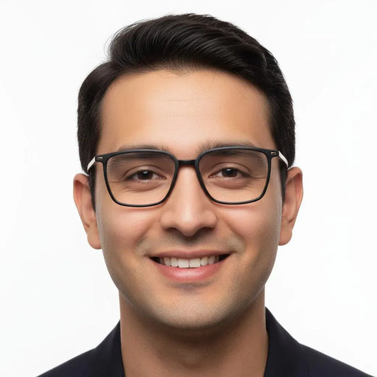 iDom Eyeglasses Full Frame Square Specs For Men 290336