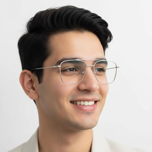 iDom Eyeglasses Full Frame Square Specs For Men 321488