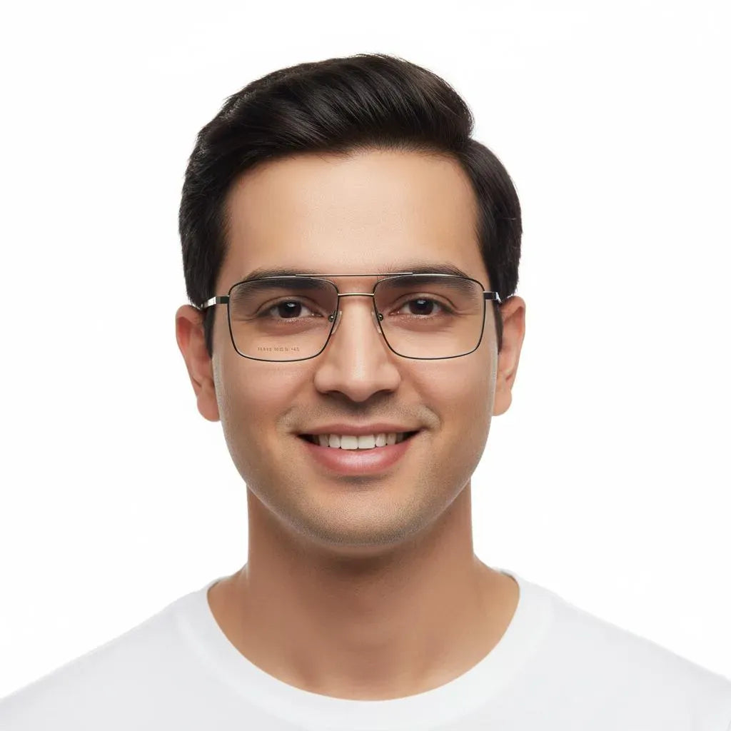 iDom Eyeglasses Full Frame Square Specs For Men 327954