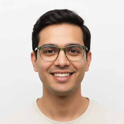 iDom Eyeglasses Full Frame Square Specs For Men 373195