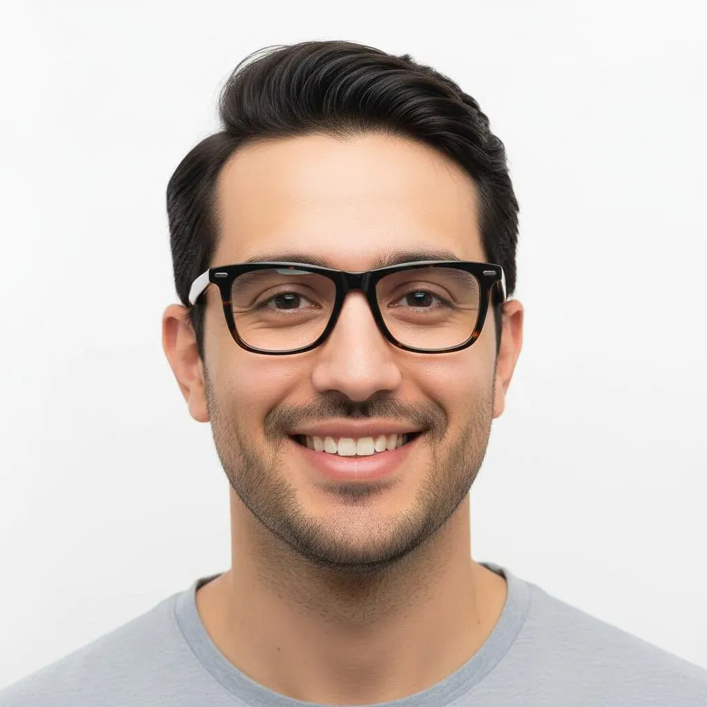 iDom Eyeglasses Full Frame Square Specs For Men 409801