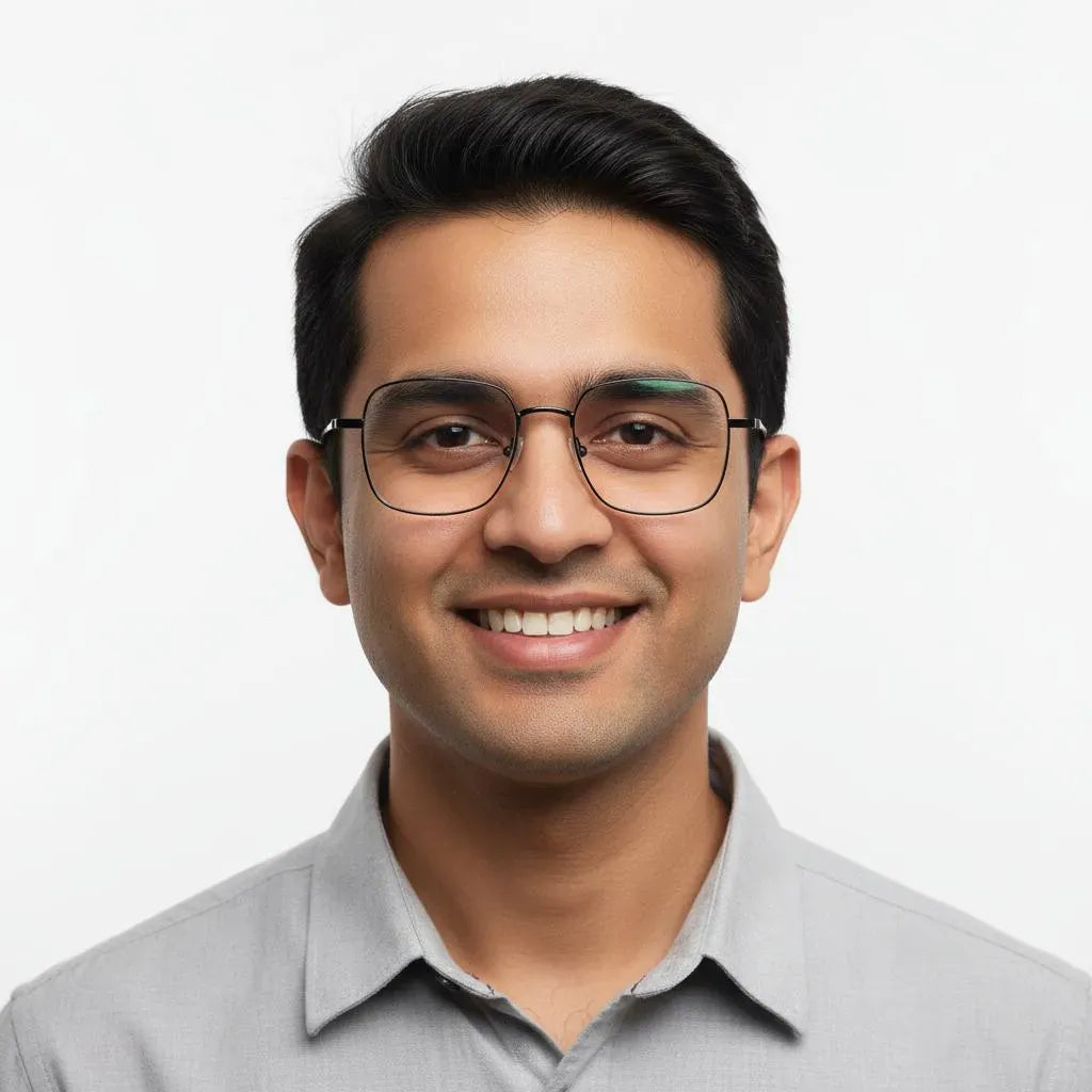 iDom Eyeglasses Full Frame Square Specs For Men 466931